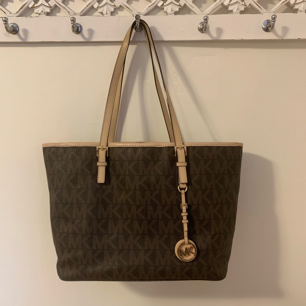 MICHAEL KORS LOGO TOTE